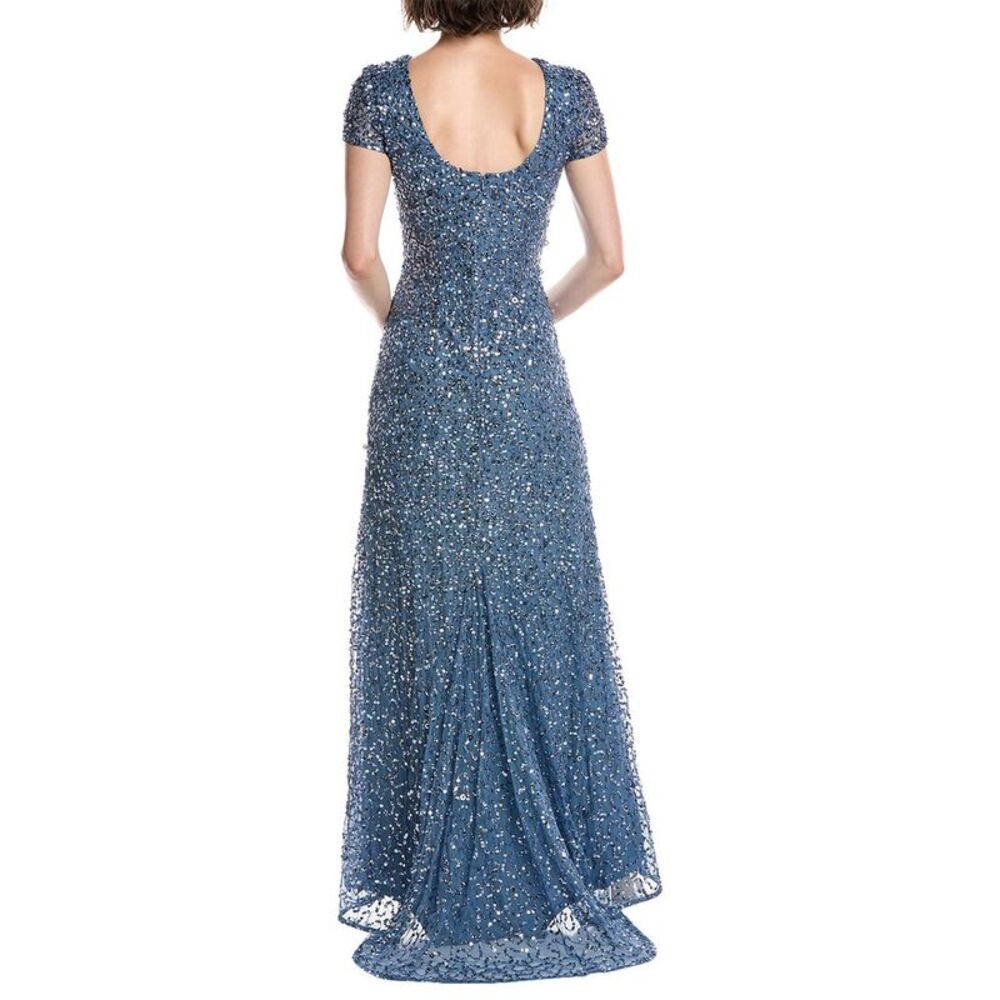 Adrianna Papell Womens  Sequin Maxi Dress - Picture 2 of 3